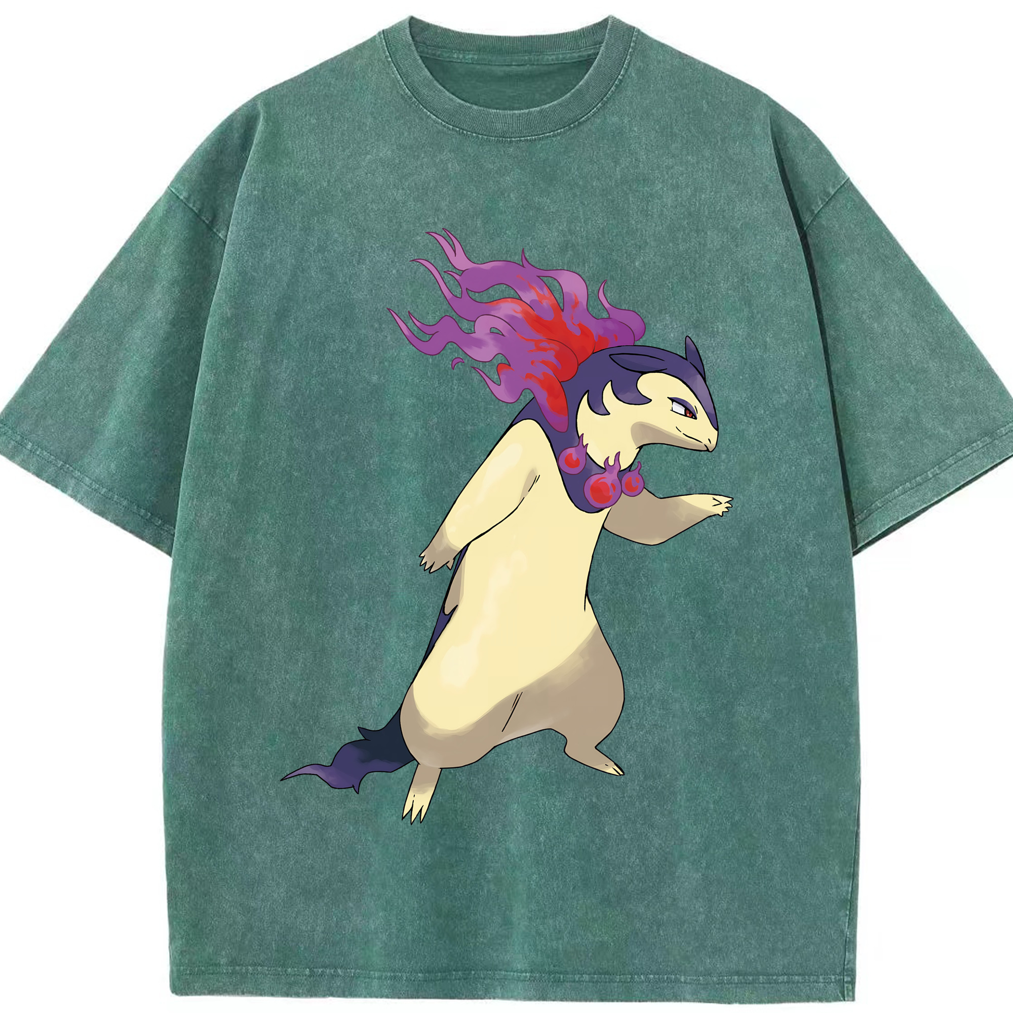 （画像用） ポケットモンスター Pokémon 綿100% ヴィンテージ風 半袖Tシャツ（フロントプリント）